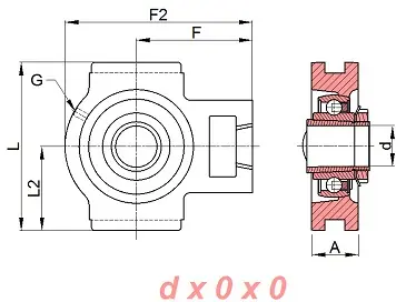 Zespół z oprawą żeliwną UKT.213H SNR Najlepsza cena